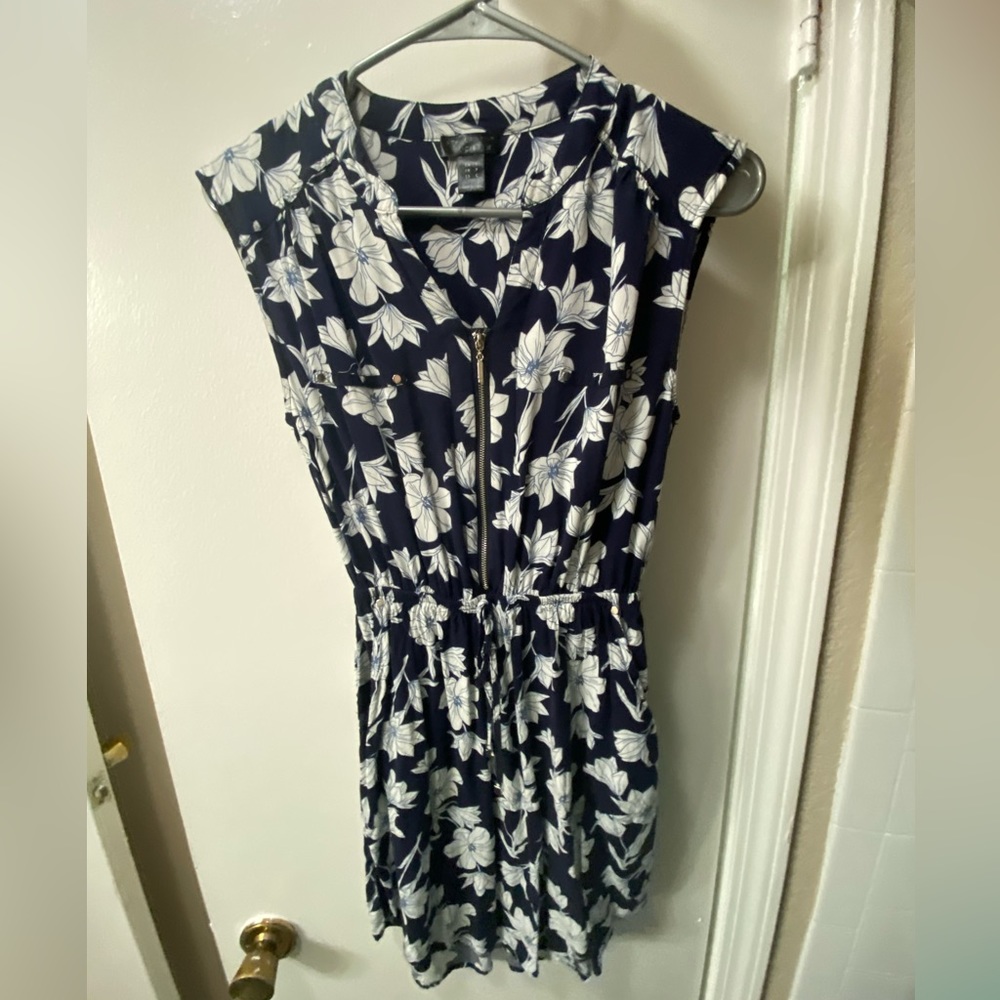 Printed Mini Dress